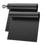 2/4 tk Mittenakkuv ahjuvooder, suur vastupidav ahjukaitse, korduvkasutatav kuumuskindel pliidikate elektrilise gaasir&ouml;steri mikrolaineahju jaoks 2pcs