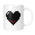 330 ml v&auml;rvi muutev keraamiline kruus, aku, s&uuml;dametermomeeter, ajupirn muster, kohvitee kruus, temperatuuri muutev v&auml;rvi kuumustundlik tass, s&uuml;nnip&auml;ev C