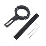 Mootorratta prožektori kinnitusklamber Universaalne mootorratta esitule udu s&otilde;idutulede kronsteinid eesmise p&otilde;rkeraua kaitsmed L