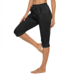 Naiste s&ouml;rkivad p&uuml;ksid, n&ouml;&ouml;rid, mugavad sportlikud taskutega 5 p&uuml;ksid M must