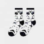 Suvised naiste sokid &Uuml;li&otilde;hukesed l&auml;bipaistvad kristallsiidist sokid Naiste multifilmid Jaapani kawaii armsad naljakad elastsed pikad sokid