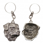 Rottweiler, Rott, Rottie II - Silver-plated dog pendant, handbag decoration, backpack pendant by Art-Dog brand