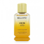 Bella Vita luksuslik meeste Oud Gold Eau De Parfum Intense vedel parf&uuml;&uuml;m karamelli, iirisejuure, roosi, jasmiiniga | Puidune p&uuml;siva l&otilde;hnaga Edp parf&uuml;&uuml;m 100 ml