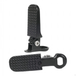 2x Jalgratta tagumised pedaalid Jalaplaadid Jalgrattaistme jalatugi alumiiniumsulamist libisemisvastane