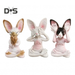 Meditatsioonikassi kujukeste vaigust Buddha karvutu kassi kaunistused istuda meditatsioonis Zen kassiskulptuur Kodukaunistus kingitus meditatsioonihuvilistele A