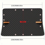 Magnetiline Veekindel Autokate - UV-kaitse, Lumekaitse, Tolmukaitse | Paksendatud Talvine J&auml;&auml;tumiskaitse V&auml;lis- ja Sisekasutuseks must