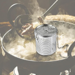 Seasoning Strainer Tea Infuser Easy to Clean Soup Seasonings Seperation Basket Stainless Steel 14cmx16cm