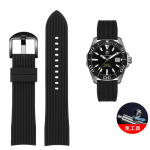 Klassikaline kaarekujuline kellarihm 22mm 20mm Mido Casio EFR-303 ECB900 Citizen Longines Omega jaoks Kummist Silikoonist Kellarihm veekindel 20mm