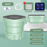 5L kaasaskantav pesumasin aluspesu kuivatiga &auml;mbriga sokid riided pesumasin telkimine kokkupandav mini pesumasin kodumasin EU