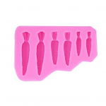 &Scaron;okolaadivormi toidukvaliteediga kuumuskindel mittenakkuv lihtne vormist lahti v&otilde;etav t&auml;pse kujuga k&uuml;psetust&ouml;&ouml;riist lihav&otilde;ttek&uuml;&uuml;liku silikoonvormi k&ouml;&ouml;gitarbed A