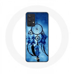 Coque Maniacase pour Samsung Galaxy A32 4G Attrape r&ecirc;ve bleu