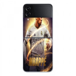 Coque Maniacase pour Samsung Galaxy Z Flip3 5g Kylian Mbappe Real Madrid Wallpaper
