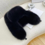 Uued naiste talvine jalgrattam&uuml;ts, soe k&otilde;rvaklapp, paksenenud pehme k&otilde;rvaklapiga m&uuml;ts, kvaliteetne kunstk&uuml;&uuml;liku karusnahast m&uuml;ts, pehme tuulekindel m&uuml;ts