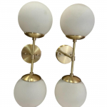 2-valgustiga gloobuskujuline seinavalgusti magamistuppa, s&ouml;&ouml;gituppa, elutuppa, k&ouml;&ouml;ki, kodu dekoor