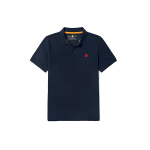 Timberland SS22 V&auml;litingimuste Vabaaja &Uuml;hev&auml;rviline L&uuml;hikeste Varrukatega Polo S&auml;rk Meeste Topp S&uuml;gav Safiirsinine A62T5-433 XS
