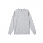 Nike logo tikitud muster &uuml;mmarguse kaelusega kootud dressipluus meestele dressipluus tumepruun FZ5203-063 XL