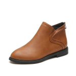 Naiste poolsaapad S&uuml;gissed naiste vabaajajalatsid Naine Lame mood Libisemisvastane Mugavad naiste saapad kolmap&auml;ev45 8 pruun