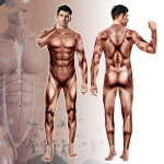 Meeste 3D Prinditud Body Jube pikkade varrukatega Lisa Atmosf&auml;&auml;r Cosplay Kolju Kost&uuml;&uuml;m Festival Karneval Halloween Esinemisr&otilde;ivad XXXL