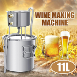 3/6/9 gallon 22/11/35 liitrit vasktoru Moonshine Still Spirits Vesi Alkoholi destilleerija Kodupruulimisveini valmistamise komplekt 6L