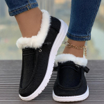 Mood 2024. aasta naiste poolsaapad, talvel uued paksu p&otilde;hjaga lumesaapad, naiste pluss sametist paksendatud karvased suured puuvillased kingad naistele 36 valge