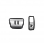 Auto pedaalid Volkswagen VW Golf 7 MK7 GTI 2015~2024 k&uuml;tusepiduri gaasipedaali kate puudub puurpadja siseosade tarvik