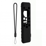 BN59-01432A 01432B Kaugjuhtimispuldi kaaned koos p&otilde;rutuskindla silikoonist kaitse&uuml;mbrisega Samsung 8K Neo QLED HDR nutiteleri jaoks must