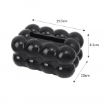 Armas puuvillane kommikarp, plastikust paberist sahtel Salvr&auml;tiku hoiukast Kodu Vannitoa &uuml;hekordselt kasutatav n&auml;or&auml;tiku katte jaoturi karp