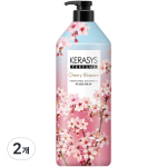 Kerasys Perfume Cherry Blossom Shampoo, 1L, 2 ea. white