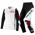 motokrossi k&auml;igukomplekt lastele 4 5 6 7 8 9 10 11 12 13 aastat Noor laps Mootorrattapoiss t&uuml;druk Jersey Pant Kits v&otilde;istluskost&uuml;&uuml;m Off-road Enduro MX MTB L-24