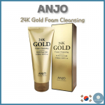 [Anjo] 24K Gold Foam Cleansing 100ml