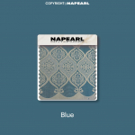 1 tk NAPEARL 40-70% valgust blokeerivad t&auml;iustatud luksuslikud Euroopa &otilde;&otilde;nesžakaarmust kardinad, saadaval mitmes v&auml;rvitoonis elutoa, magamistoa, kodu sisustuse jaoks W100cm x L200cm hall