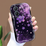 Armas koomiksimustriga kreemjas tekstuuriga korpus, lainelise servaga pehme silikoonkaanega telefoni&uuml;mbris Vivo jaoks Vivo V29 Pro 5G valge