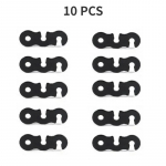 10 tk Reguleeritav matkatelk n&ouml;&ouml;rist n&ouml;&ouml;r pannal S-t&uuml;&uuml;pi pingutite kinnituskomplekt v&auml;ljas telkimistelkide kinnitustarvikud