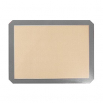 Silikoonist k&uuml;psetusmatt Mittenakkuv korduvkasutatav k&uuml;psetusplaat ahju toiduk&otilde;lblikuks kasutamiseks m&otilde;eldud silikoonmatid k&uuml;psiste k&uuml;psetamiseks Macarons Leib must