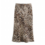 Naiste mood, satiin, soliidne plisseeritud Midi-seelik, keskmise pikkusega elastne v&ouml;&ouml;koht, naiste stiilsed daamiseelikud, elegantsed naiste pikkused, naiste pikk seelik 25954 L