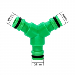 Kahesuunaline aiakraani veejaoturi voolik Y pistik 1/2 3/4 naiskeermega kiirliigendiga reguleeritav l&uuml;liti veekontrolleri klapp