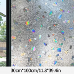 Matt aknakile privaatsusklaasist kleebised j&auml;&auml;tunud kuumust reguleeriv klaaskate kodu jaoks l&auml;bipaistmatu isekleepuv vannitoaukse kleebis