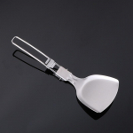 V&auml;limatkalauan&otilde;ud Kokkupandav lusikaga supikulp roostevabast terasest Kulumiskindel kaasaskantav toiduvalmistamislusikas riista lusikas