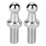 2 tk CNC alumiiniumsulamist kuulpolt gaasitugede kuulpeaga kapoti jaoks (M8)