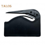 Terava peidetud teraga lehel&otilde;ikur, ohutu disain, &uuml;mbrikiavaja, paberil&otilde;ikur, pakkepaberi l&otilde;ikur, pakendi avaja, t&ouml;&ouml;riist kooli ja kontori jaoks punane