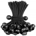 50 tk benji pallikatted elastse n&ouml;&ouml;riga presendist lipuvarraste sidemed Elastne k&ouml;is pits fikseeritud paadivarras matkatelgi tarvikud