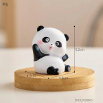 Armas Lihtne Nunnu Panda Laua Kaunistusfiguurid Arvutilaud Kontori Kaunistusornamendid Kodu Moodne Dekoor Kingitus