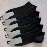 5 paari/pakk Naiste puuvillased n&auml;htamatud pahkluu sokid, higi imavad, t&uuml;drukute madala s&auml;&auml;rega paatsokid One Size must