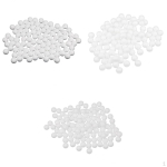 300 t&uuml;kki 20mm 25mm 27mm DIY valge modelleerimis pol&uuml;st&uuml;reenvaht kujundid pall j&otilde;ulukaunistused