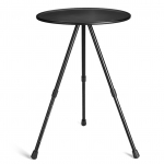 &Uuml;mmargune kokkupandav laud, must, &uuml;likerge, t&otilde;stetav alumiiniumsulamist kokkupandav matkalaud &otilde;ue must