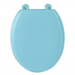 Mugav &uuml;mmargune pehme sulguv WC-istme kate tavaliste tualettruumide jaoks. Polsterdatud disain Lihtne puhas paigaldus sinine