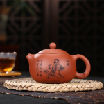 300 ml Peen Yixing Purple Clay teekannud K&auml;sitsi valmistatud Xishi Pot Raw Ore Qingshui mudakeetja Hiina Zisha teekomplekti kollektsioon k&auml;sit&ouml;&ouml;