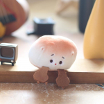 Armas v&auml;ike muna ripats pl&uuml;&uuml;sm&auml;nguasi nukk v&auml;ike aurutatud kukli kott rippuv kaunistus v&otilde;tmehoidja nukk nukk 11Cm