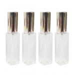 ABM klaasist parf&uuml;&uuml;mipudel 10 ml, h&otilde;be + l&auml;bipaistev, 4 t&uuml;kki