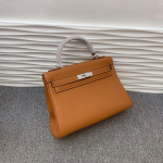 P&auml;risnahast kott Naiste pehmest nahast suur uus moodne ja mitmek&uuml;lgne lit&scaron;imustriga pealiskiht veisenahast k&auml;ekott Crossbody kott 28x10x22cm